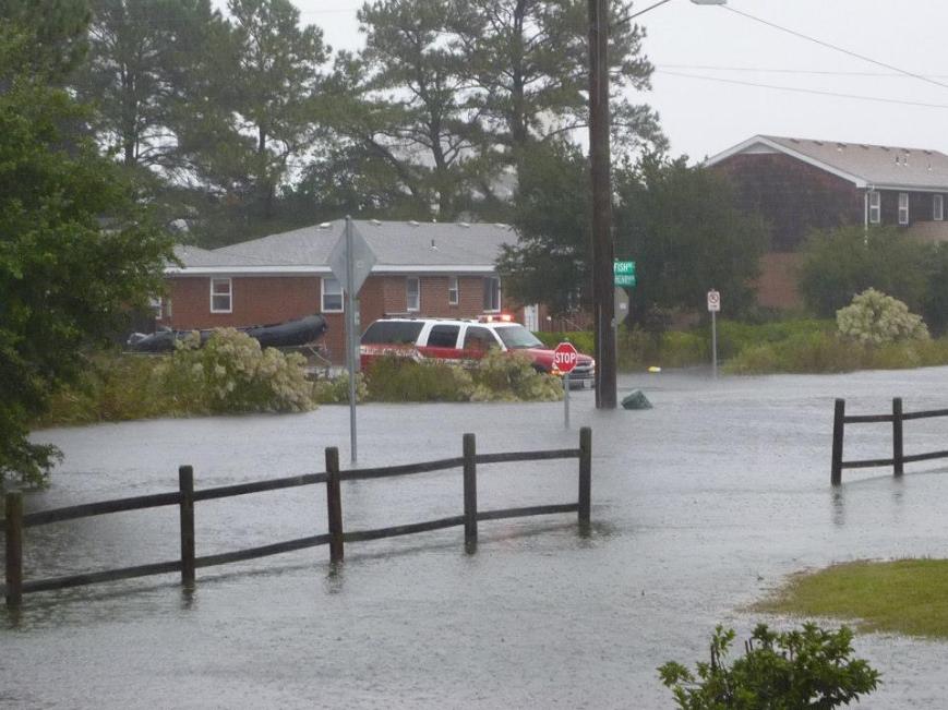 Photo Credit:  Friends of Lynnhaven Colony in Facebook. Starfish & Cape Henry. Photo taken ~1130 Monday during Super Storm Sandy Oct 2012.